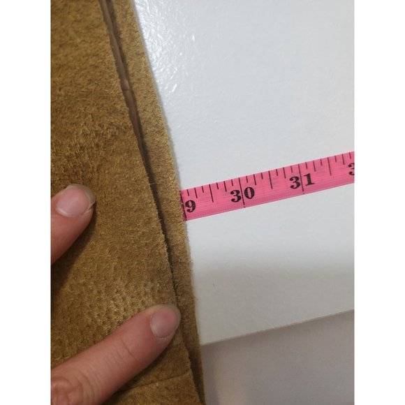 Excelled Western Leather Tassel Full Zip Jacket Sz 2X - Picture 9 of 10